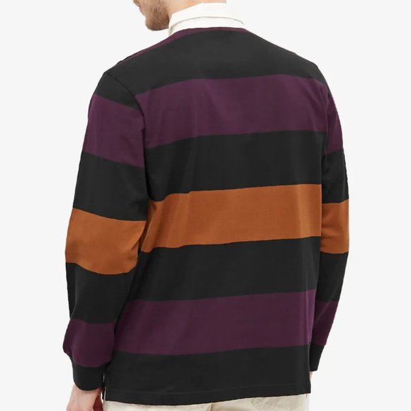 ✨HOST PICK✨ Carhartt WIP Hansen Stripe Rugby Polo - Picture 3 of 11